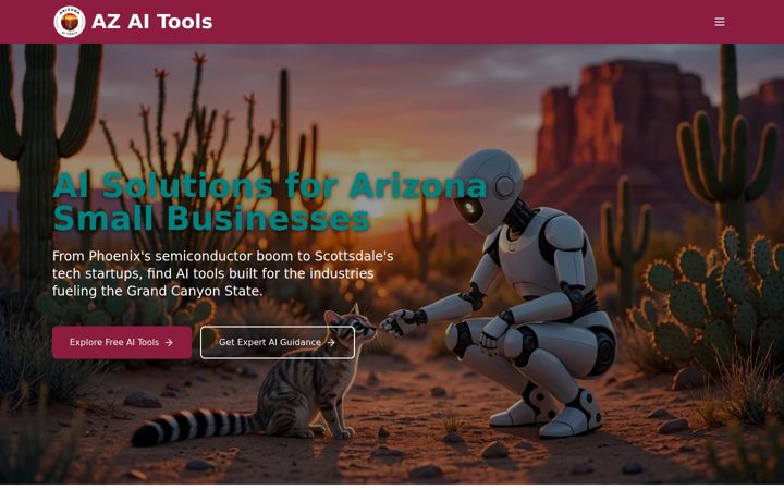Screenshot of azaitools.com