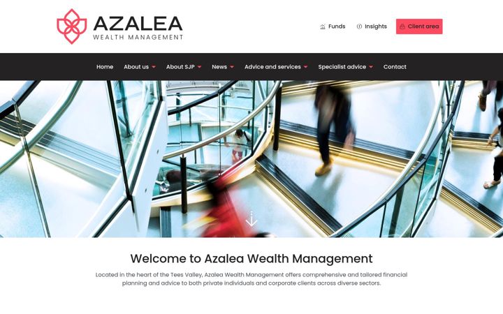 Screenshot of azaleawm.co.uk