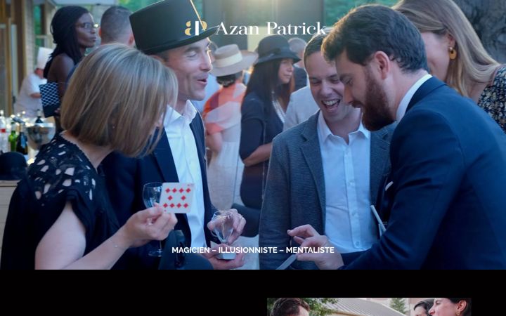Skærmbillede af azan-patrick.fr