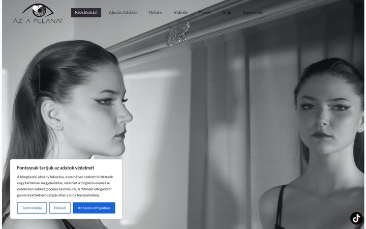Screenshot of azapillanat.hu