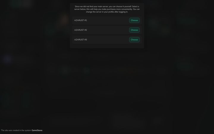 Screenshot ta' azarust.ru