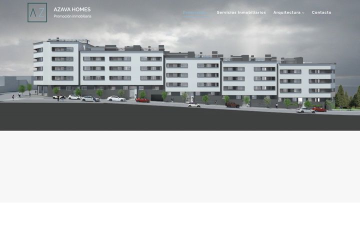 Screenshot of azavahomes.com