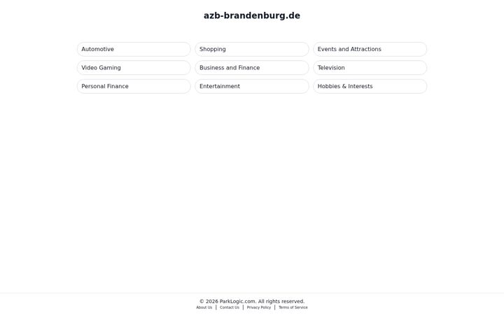Screenshot of azb-brandenburg.de