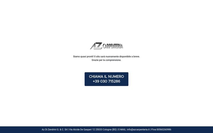 Screenshot of azcarpenteria.com