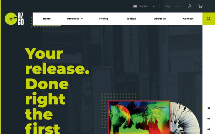 Screenshot of azcd.biz