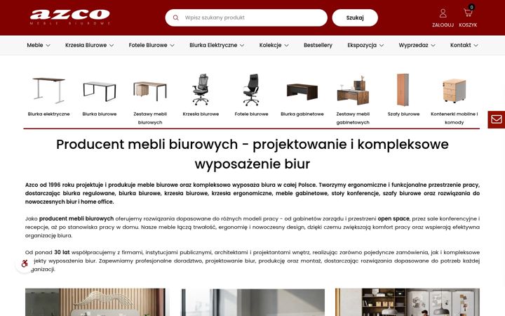 Screenshot of azco.pl
