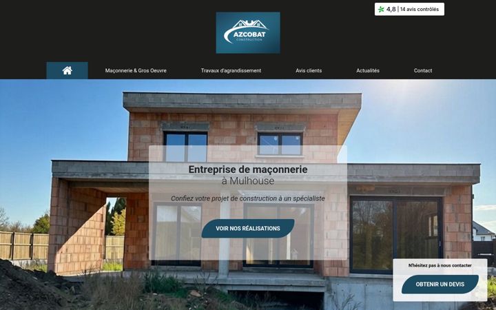 Screenshot of azcobat-avis.com