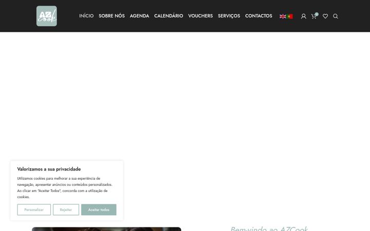Screenshot of azcook.pt