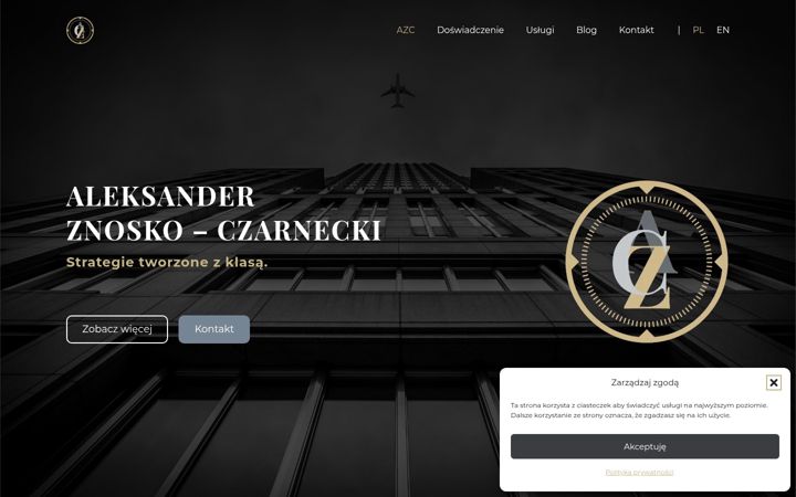 Screenshot of azcz.pl