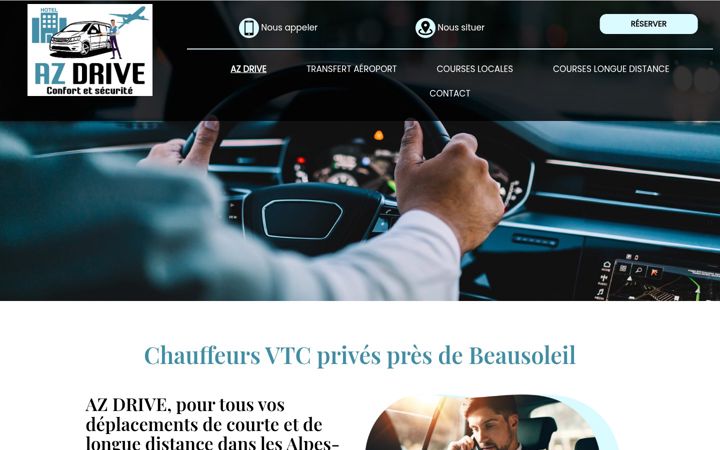 Zrzut ekranu azdrive.fr
