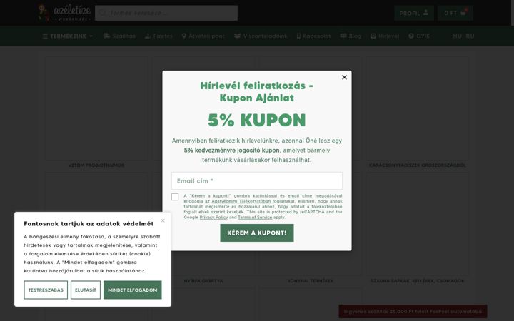 Screenshot of azeletize.hu