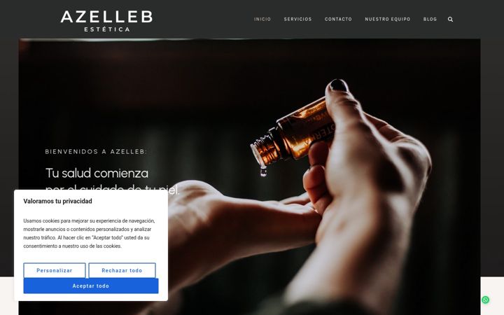Screenshot of azelleb.es
