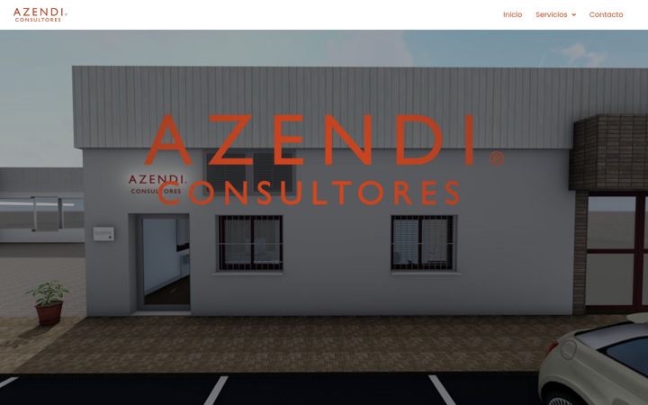 Skjermbilde av azendi.es