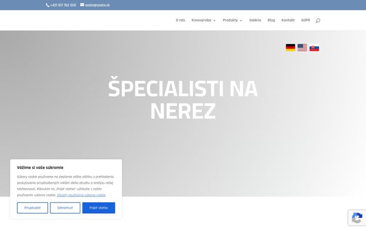 Snímek obrazovky azeta.sk