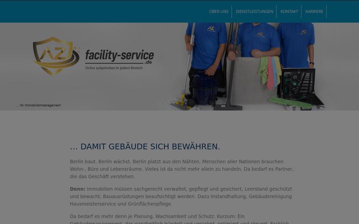 Screenshot of azf-service.de