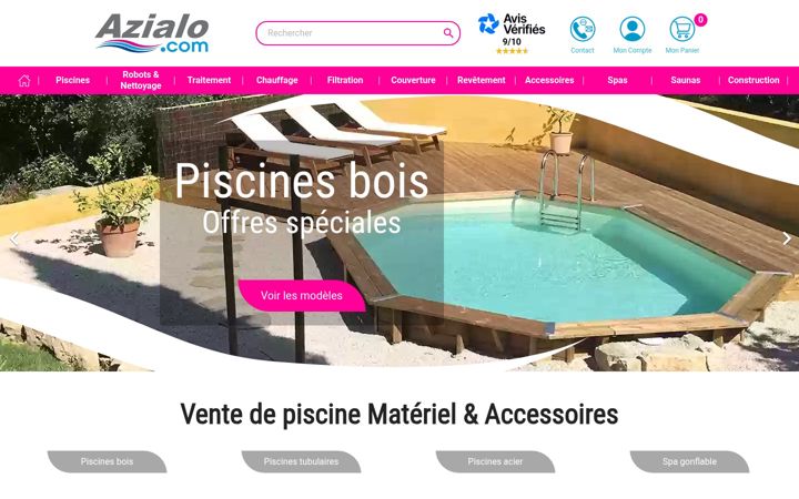 Screenshot of azialo.com