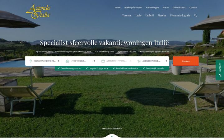 Екранна снимка на azienda-italia.nl