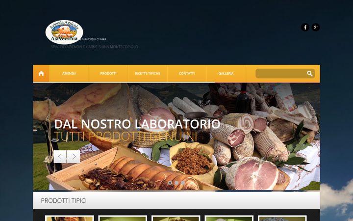 Screenshot of aziendaagricolaaiavecchia.it