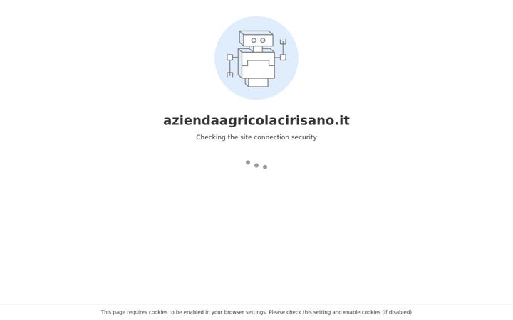 Screenshot of aziendaagricolacirisano.it