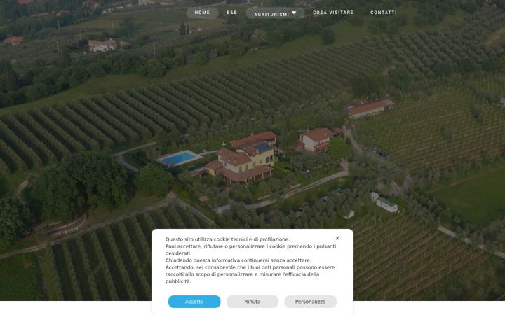Screenshot of aziendaagricolafucina.it