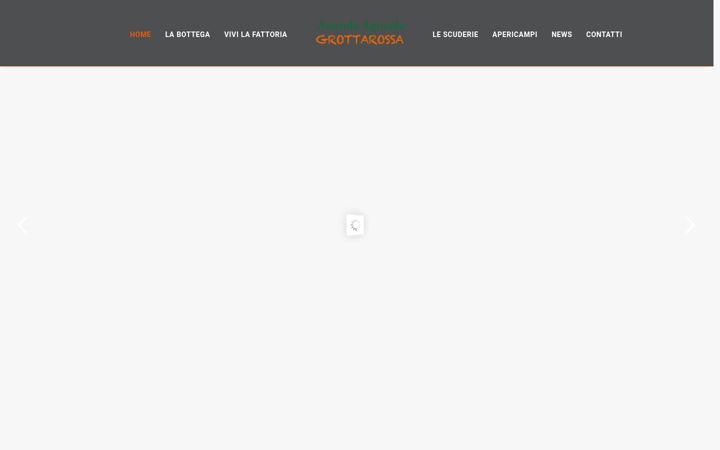 Screenshot of aziendaagricolagrottarossa.it