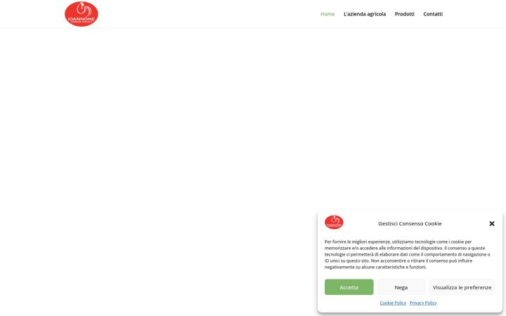 Screenshot of aziendaagricolaioannone.com