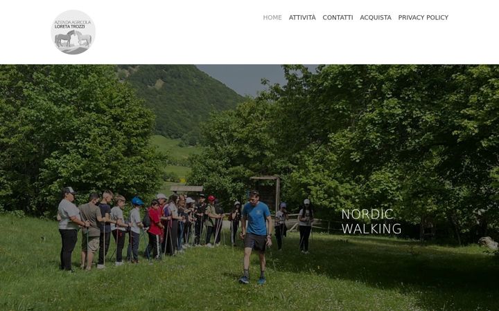 Screenshot of aziendaagricolaloretatrozzi.it
