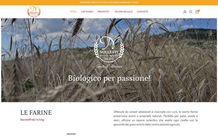 Screenshot of aziendaagricolanolletti.it