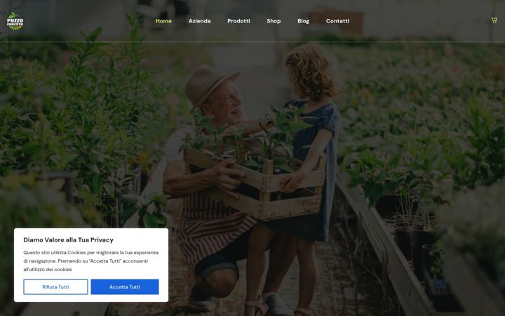 Screenshot of aziendaagricolapuzzoernesto.com