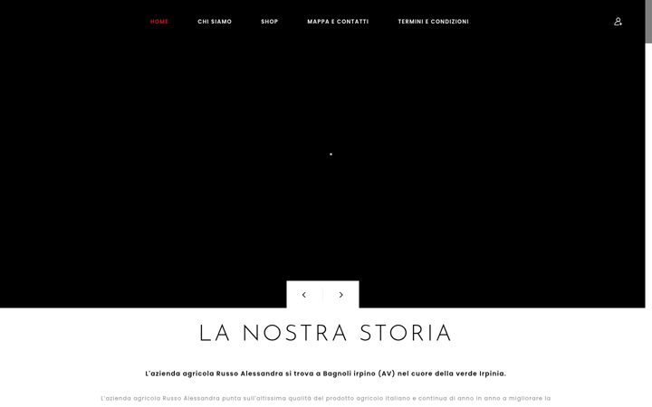 Screenshot of aziendaagricolarussoalessandra.it