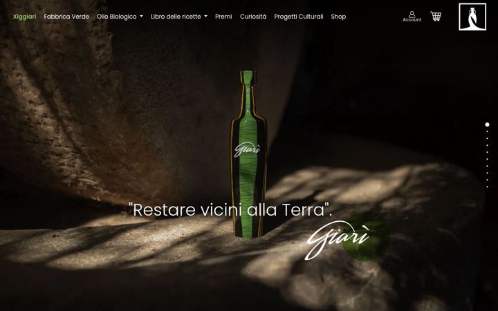 Screenshot of aziendaagricolaxiggiari.it