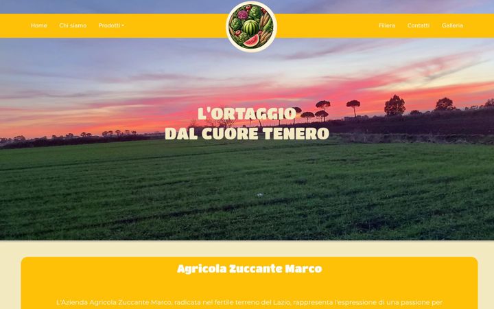 Screenshot of aziendaagricolazuccante.it