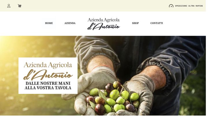 Screenshot of aziendadantonio.it