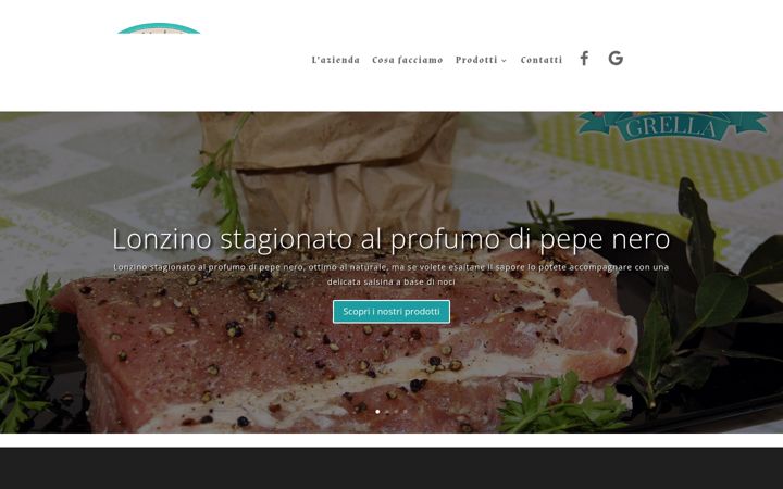 Snimka zaslona za aziendagricolagrella.it