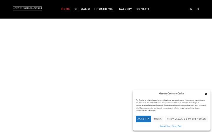 Screenshot of aziendagricolanobili.it