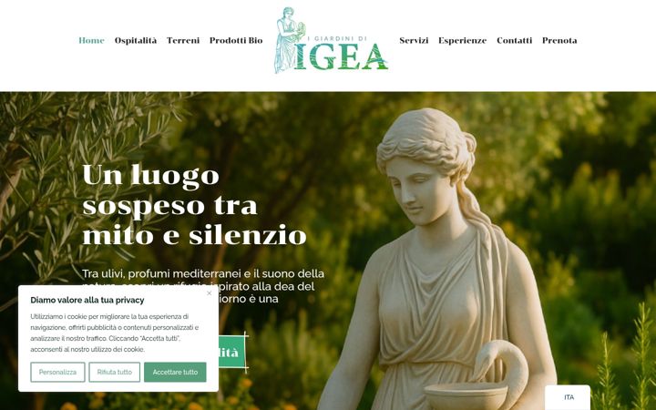 Screenshot of aziendaincardona.com