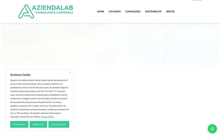 Screenshot of aziendalab.com
