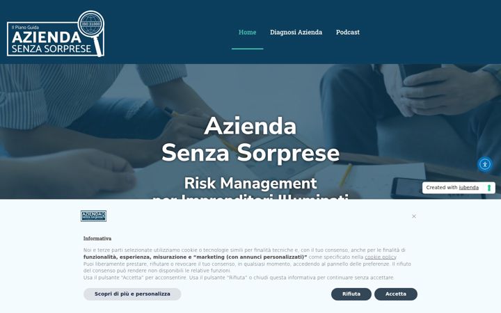 Screenshot of aziendasenzasorprese.com