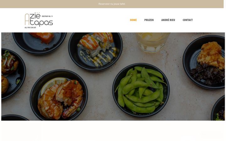 Екранна снимка на azietapas.nl