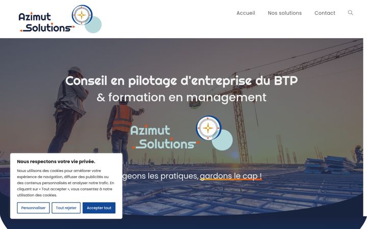 Screenshot of azimut-solutions.fr