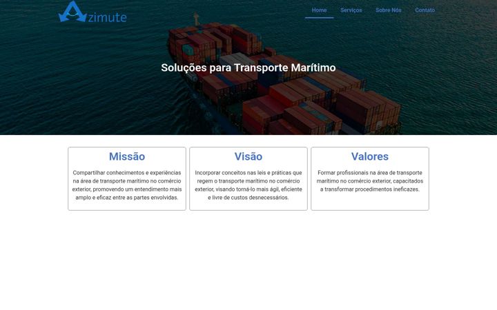 Screenshot of azimutecuidadoso.com