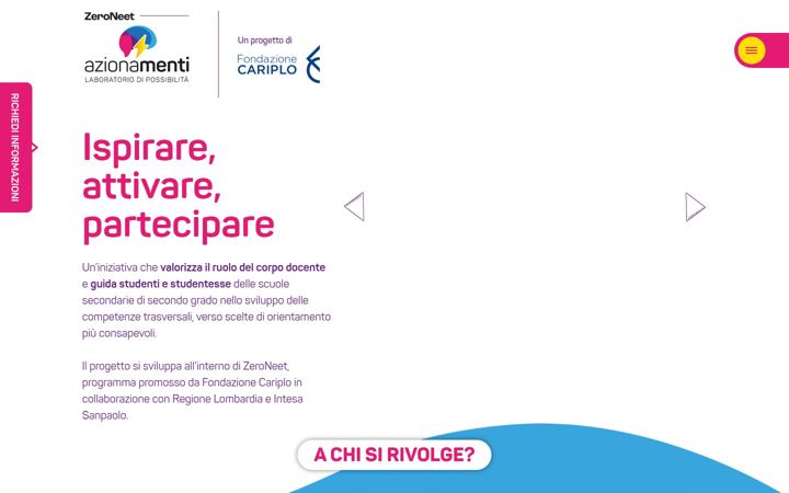 Screenshot of azionamenti.org