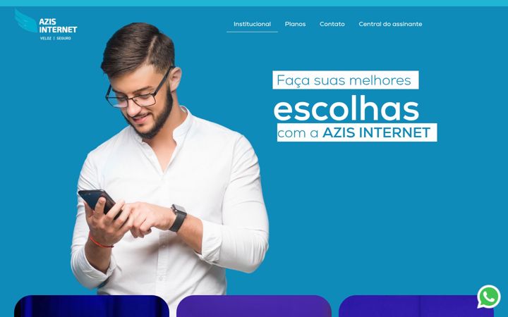 Screenshot of azis.com.br