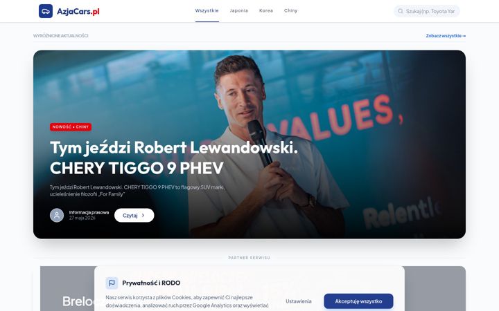 Screenshot of azjacars.pl