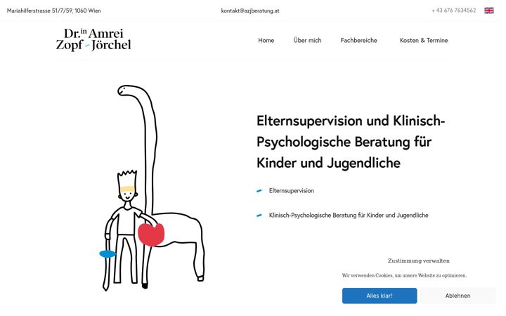 Screenshot of azjberatung.at