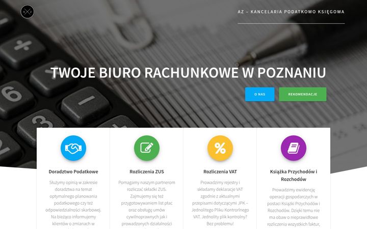 Screenshot of azkancelaria.pl