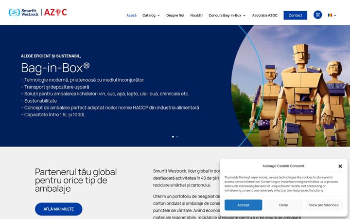 Screenshot of azocstar-bag-in-box.ro
