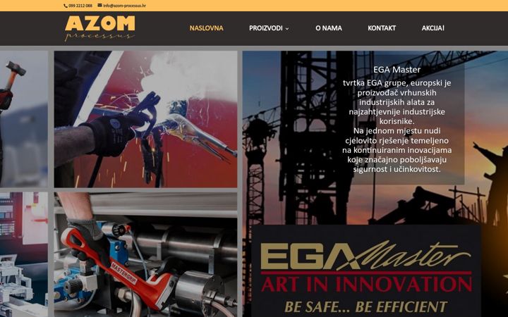 Screenshot of azom-processus.hr
