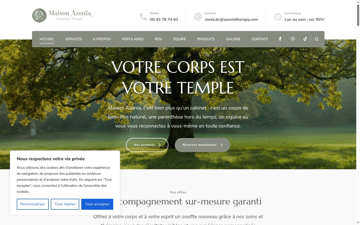Screenshot tal-banner tal-kunsens muri qabel kwalunkwe interazzjoni