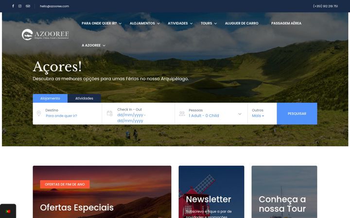 Screenshot of azooree.com